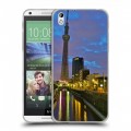 Дизайнерский пластиковый чехол для HTC Desire 816 Токио