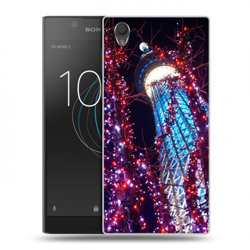 Дизайнерский пластиковый чехол для Sony Xperia L1 Токио