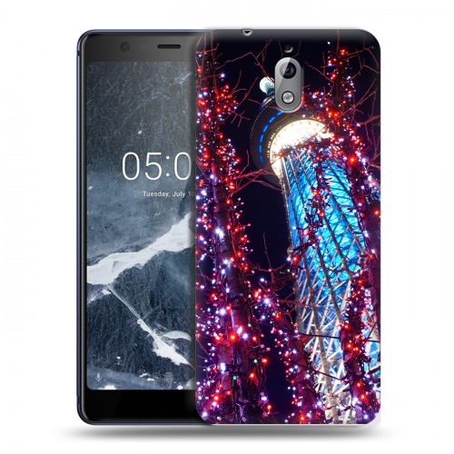 Дизайнерский силиконовый чехол для Nokia 3.1 Токио