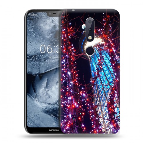 Дизайнерский пластиковый чехол для Nokia 6.1 Plus Токио