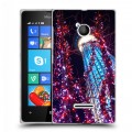 Дизайнерский пластиковый чехол для Microsoft Lumia 435 Токио