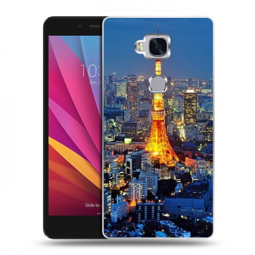 Дизайнерский силиконовый чехол для Huawei Honor 5X Токио