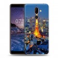 Дизайнерский пластиковый чехол для Nokia 7 Plus Токио