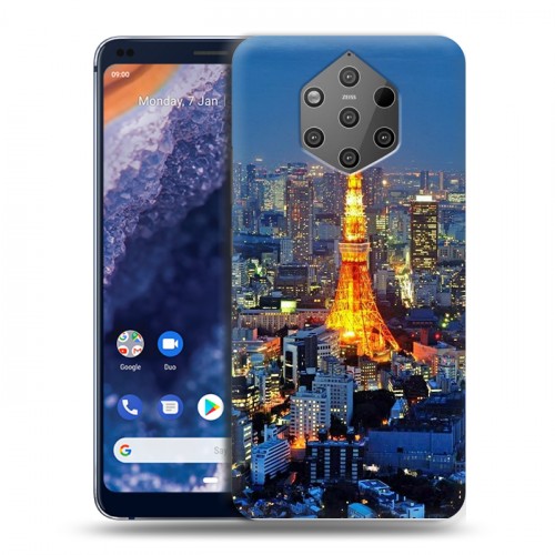 Дизайнерский силиконовый чехол для Nokia 9 PureView Токио