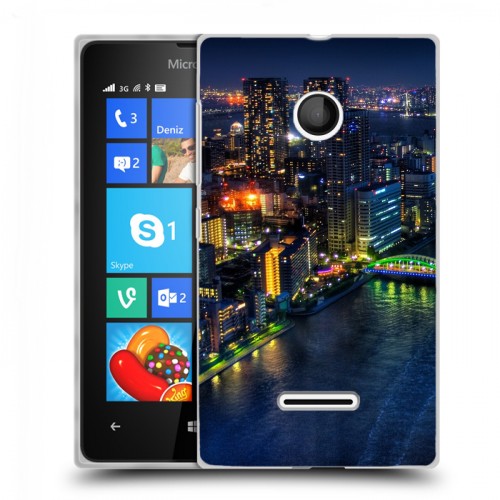 Дизайнерский пластиковый чехол для Microsoft Lumia 435 Токио