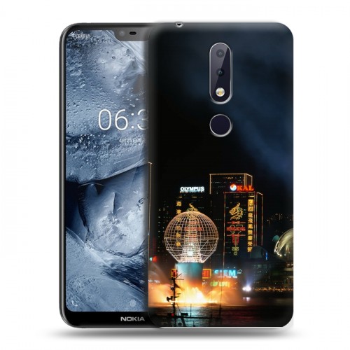 Дизайнерский пластиковый чехол для Nokia 6.1 Plus Токио