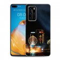 Дизайнерский пластиковый чехол для Huawei P40 Токио