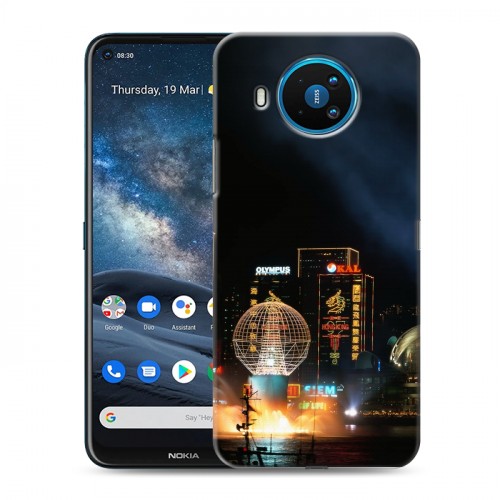 Дизайнерский силиконовый чехол для Nokia 8.3 Токио