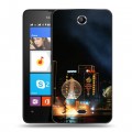 Дизайнерский силиконовый чехол для Microsoft Lumia 430 Dual SIM Токио