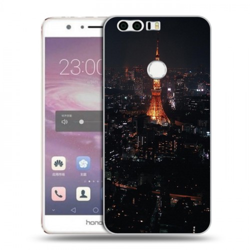 Дизайнерский пластиковый чехол для Huawei Honor 8 Токио
