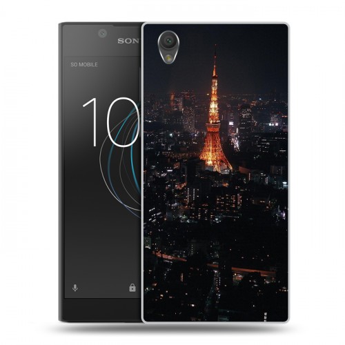 Дизайнерский пластиковый чехол для Sony Xperia L1 Токио