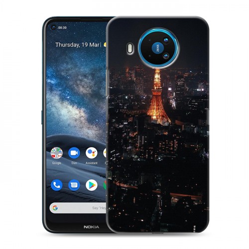 Дизайнерский силиконовый чехол для Nokia 8.3 Токио