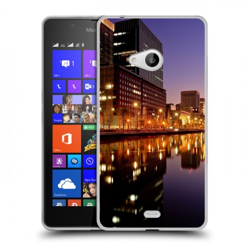 Дизайнерский пластиковый чехол для Microsoft Lumia 540 Токио