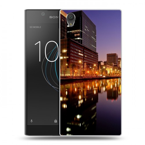 Дизайнерский пластиковый чехол для Sony Xperia L1 Токио