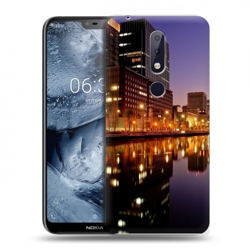 Дизайнерский силиконовый чехол для Nokia 6.1 Plus Токио