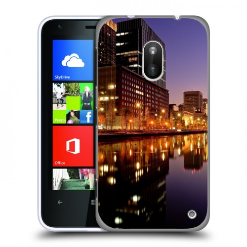 Дизайнерский силиконовый чехол для Nokia Lumia 620 Токио