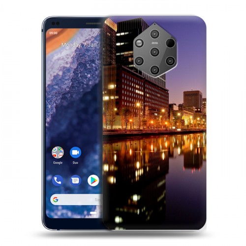 Дизайнерский силиконовый чехол для Nokia 9 PureView Токио