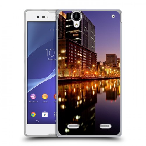 Дизайнерский пластиковый чехол для Sony Xperia T2 Ultra (Dual) Токио