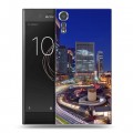 Дизайнерский пластиковый чехол для Sony Xperia XZs Токио