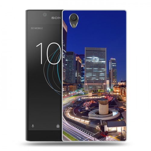 Дизайнерский пластиковый чехол для Sony Xperia L1 Токио