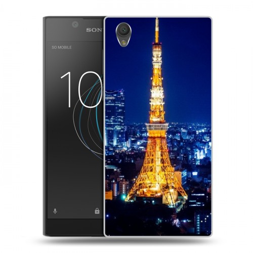 Дизайнерский пластиковый чехол для Sony Xperia L1 Токио