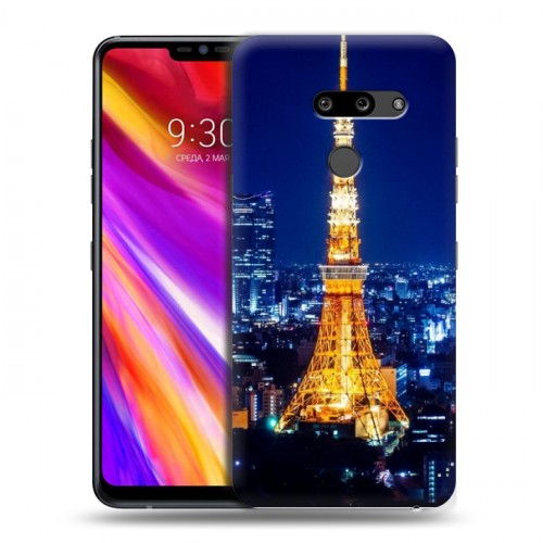 Дизайнерский пластиковый чехол для LG G8 ThinQ Токио