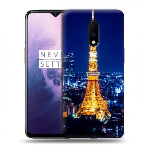 Дизайнерский пластиковый чехол для OnePlus 7 Токио