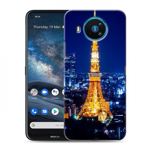 Дизайнерский силиконовый чехол для Nokia 8.3 Токио