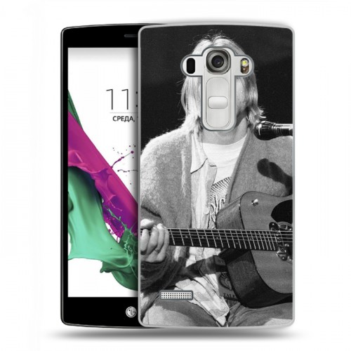 Дизайнерский пластиковый чехол для LG G4 S nirvana