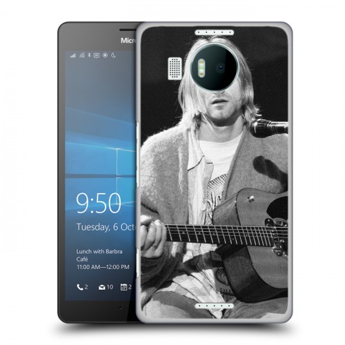 Дизайнерский пластиковый чехол для Microsoft Lumia 950 XL nirvana