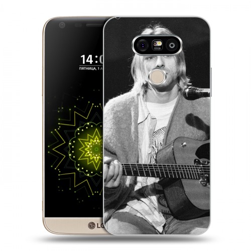 Дизайнерский пластиковый чехол для LG G5 nirvana