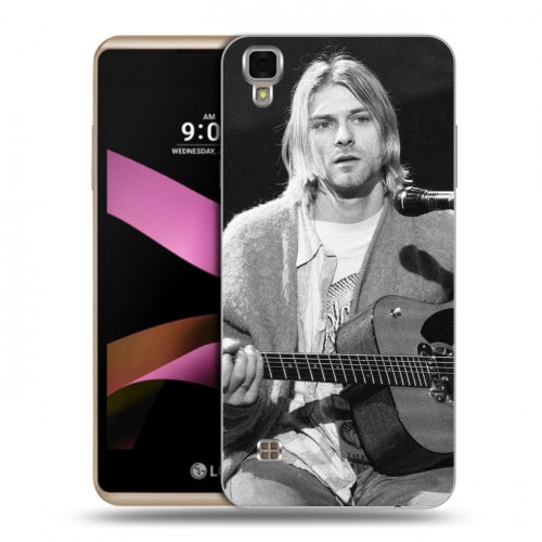 Дизайнерский пластиковый чехол для LG X Style nirvana