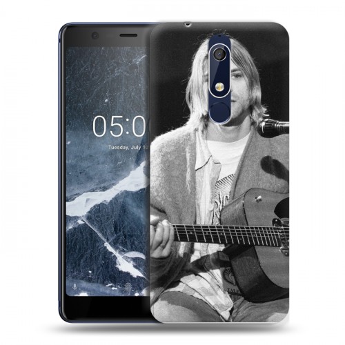 Дизайнерский пластиковый чехол для Nokia 5.1 nirvana