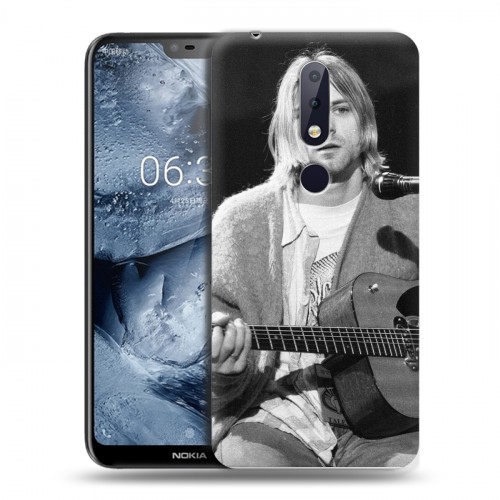 Дизайнерский силиконовый чехол для Nokia 6.1 Plus nirvana