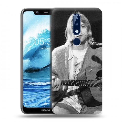 Дизайнерский силиконовый чехол для Nokia 5.1 Plus nirvana