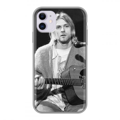 Дизайнерский силиконовый чехол для Iphone 11 nirvana