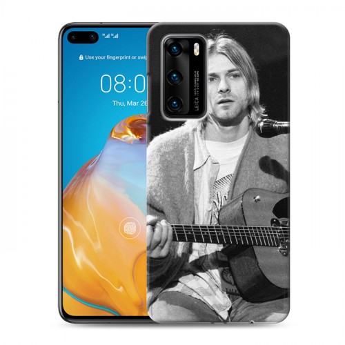 Дизайнерский силиконовый с усиленными углами чехол для Huawei P40 nirvana