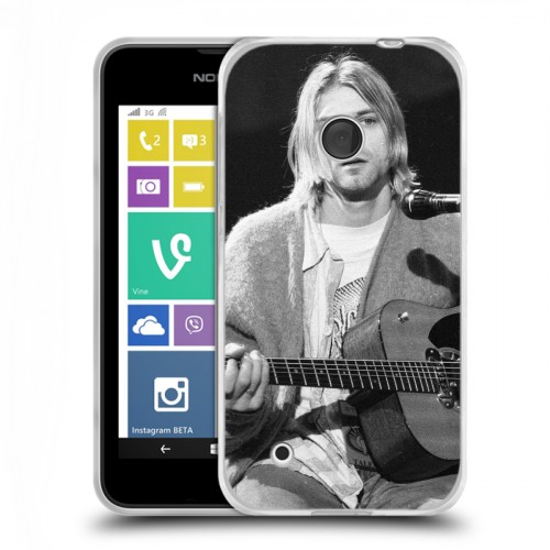 Дизайнерский пластиковый чехол для Nokia Lumia 530 nirvana