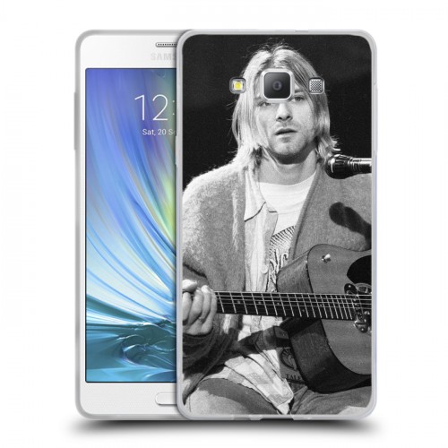 Дизайнерский пластиковый чехол для Samsung Galaxy A7 nirvana