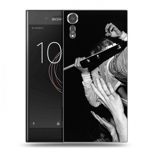 Дизайнерский пластиковый чехол для Sony Xperia XZs nirvana