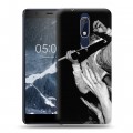 Дизайнерский пластиковый чехол для Nokia 5.1 nirvana