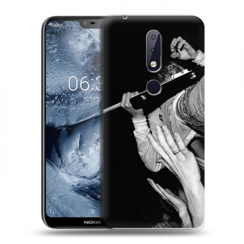 Дизайнерский пластиковый чехол для Nokia 6.1 Plus nirvana