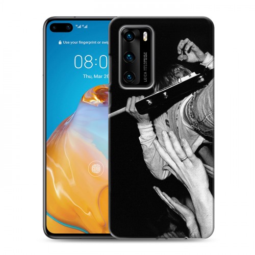 Дизайнерский пластиковый чехол для Huawei P40 nirvana