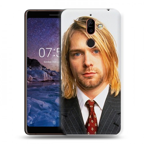 Дизайнерский пластиковый чехол для Nokia 7 Plus nirvana