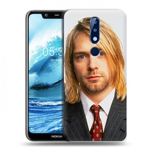 Дизайнерский силиконовый чехол для Nokia 5.1 Plus nirvana