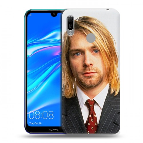 Дизайнерский пластиковый чехол для Huawei Y6 (2019) nirvana