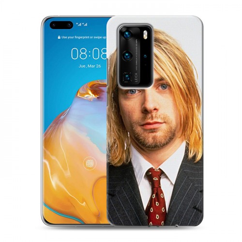 Дизайнерский пластиковый чехол для Huawei P40 Pro nirvana