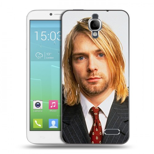 Дизайнерский силиконовый чехол для Alcatel One Touch Idol nirvana