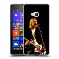 Дизайнерский пластиковый чехол для Microsoft Lumia 540 nirvana