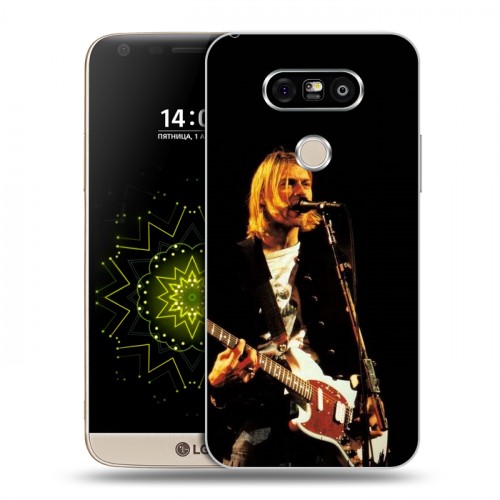 Дизайнерский пластиковый чехол для LG G5 nirvana